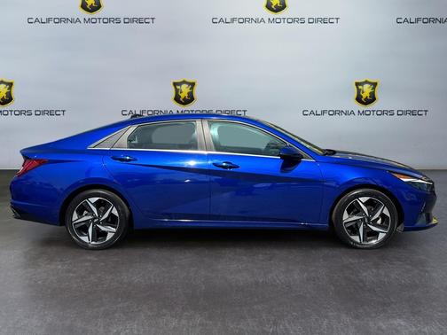 Intense Blue 2022 Hyundai ELANTRA Limited