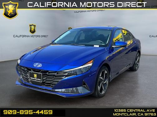 Intense Blue 2022 Hyundai ELANTRA Limited
