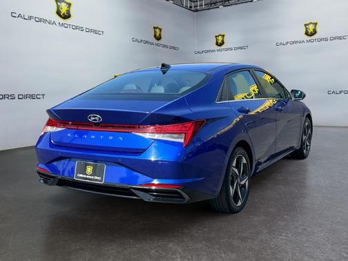 Intense Blue 2022 Hyundai ELANTRA Limited