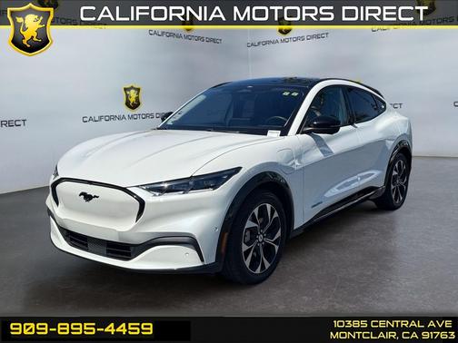 Star White Metallic Tri-Coat 2023 Ford Mustang Mach-E Premium