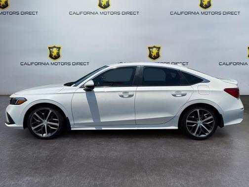 Platinum White Pearl 2023 Honda Civic Touring