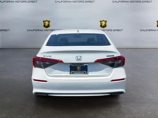 Platinum White Pearl 2023 Honda Civic Touring