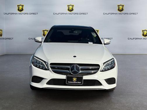 Polar White 2019 Mercedes-Benz C-Class Sedan