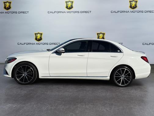 Polar White 2019 Mercedes-Benz C-Class Sedan