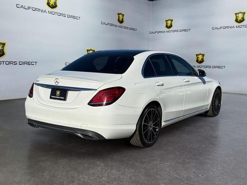 Polar White 2019 Mercedes-Benz C-Class Sedan