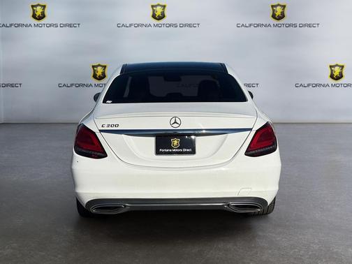 Polar White 2019 Mercedes-Benz C-Class Sedan