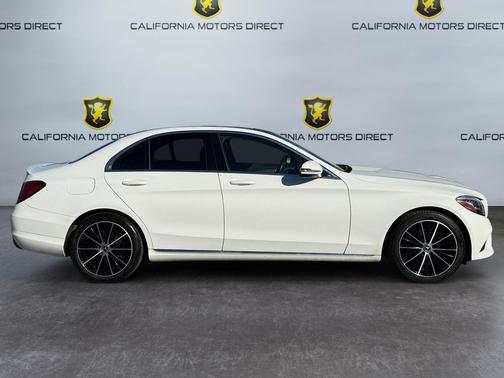 Polar White 2019 Mercedes-Benz C-Class Sedan