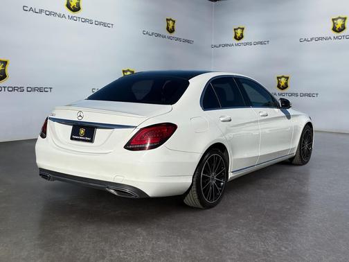 Polar White 2019 Mercedes-Benz C-Class Sedan