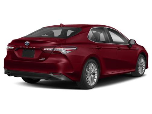 Ruby Flare Pearl 2018 Toyota Camry Hybrid XLE
