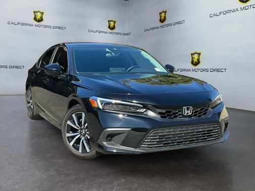 Crystal Black Pearl 2024 Honda Civic EX-L