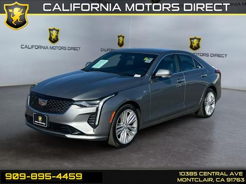 Argent Silver Metallic 2024 Cadillac CT4 Premium Luxury
