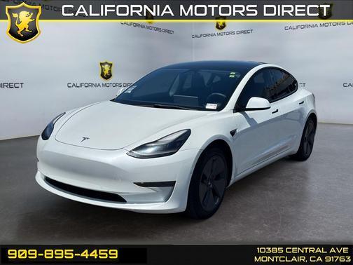 Pearl White Multi-Coat 2022 Tesla Model 3 Standard Range