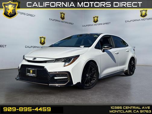 Super White 2021 Toyota Corolla SE