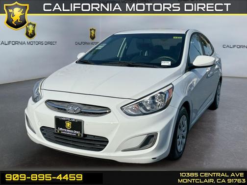Chalk White 2017 Hyundai Accent SE