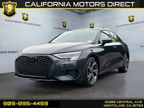 Manhattan Gray Metallic 2023 Audi A3 Premium