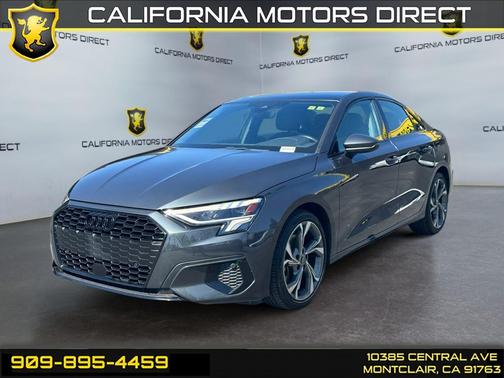 Manhattan Gray Metallic 2023 Audi A3 Premium
