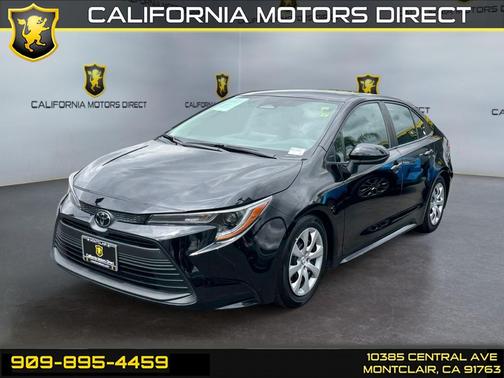 Midnight Black Metallic 2024 Toyota Corolla LE