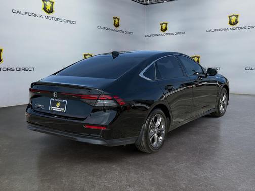 Crystal Black Pearl 2024 Honda Accord EX