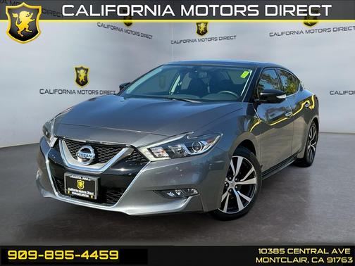 Gun Metallic 2017 Nissan Maxima 3.5 Platinum
