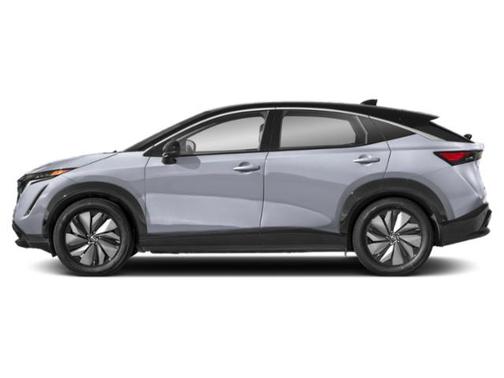 Boulder Gray Pearl/Black Diamond Pearl 2024 Nissan ARIYA ENGAGE