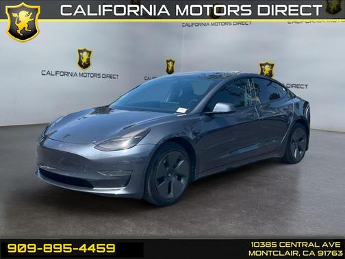 Gray 2022 Tesla Model 3 Standard Range