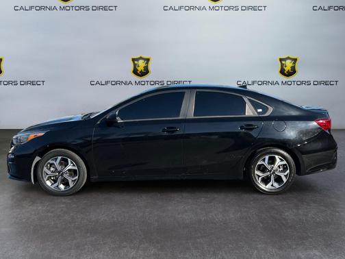 Aurora Black 2021 Kia Forte LXS