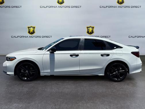 Platinum White Pearl 2025 Honda Civic Si Base