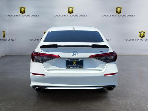 Platinum White Pearl 2025 Honda Civic Si Base