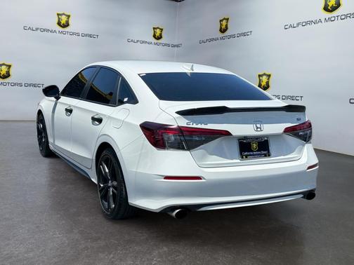 Platinum White Pearl 2025 Honda Civic Si Base