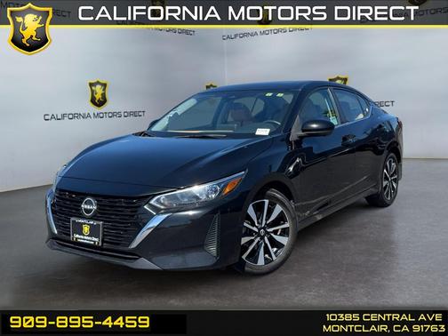 Super Black 2024 Nissan Sentra SV