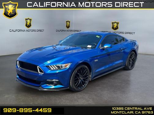 LIGHTNING BLUE 2017 Ford Mustang GT Premium
