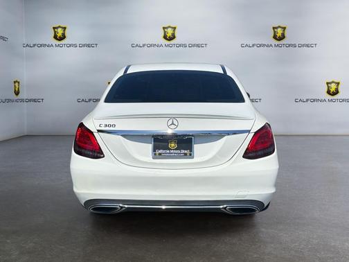 Polar White 2019 Mercedes-Benz C-Class Sedan