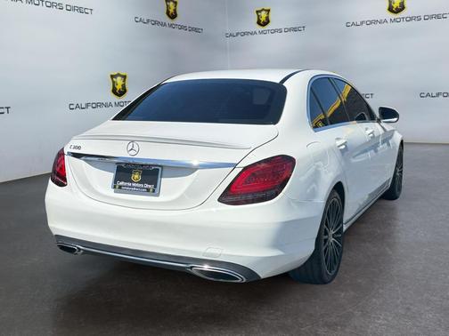 Polar White 2019 Mercedes-Benz C-Class Sedan