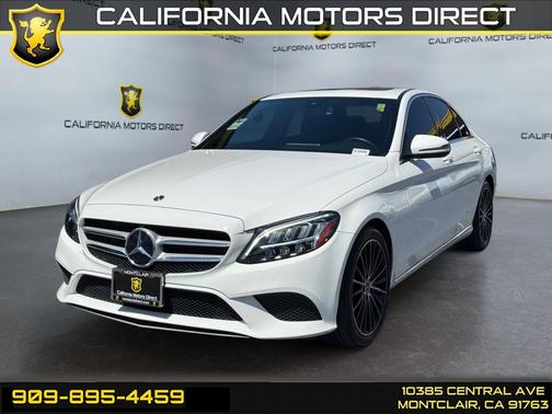 Polar White 2019 Mercedes-Benz C-Class Sedan