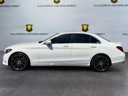 Polar White 2019 Mercedes-Benz C-Class Sedan
