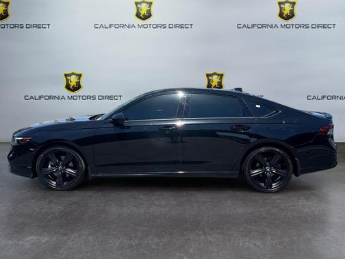 Crystal Black Pearl 2024 Honda Accord Hybrid Sport-L
