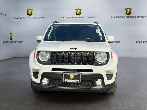 Alpine White Clearcoat 2019 Jeep Renegade Altitude