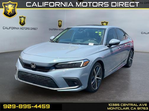 Sonic Gray Pearl 2024 Honda Civic Touring