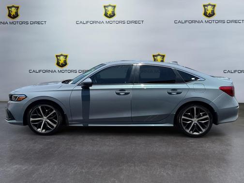 Sonic Gray Pearl 2024 Honda Civic Touring
