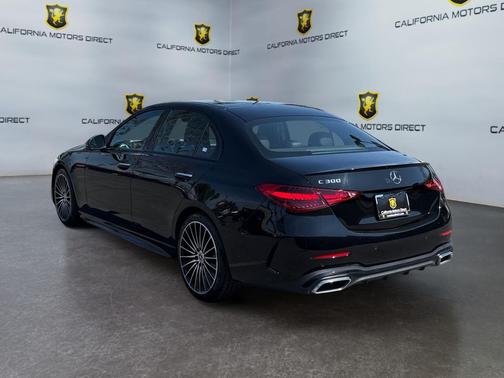Black 2023 Mercedes-Benz C-Class Sedan