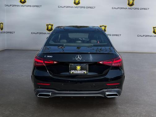 Black 2023 Mercedes-Benz C-Class Sedan