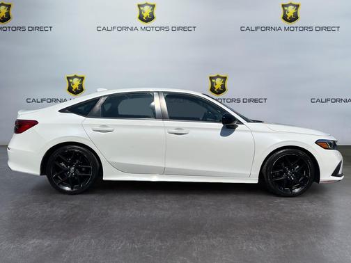 Platinum White Pearl 2023 Honda Civic Sport