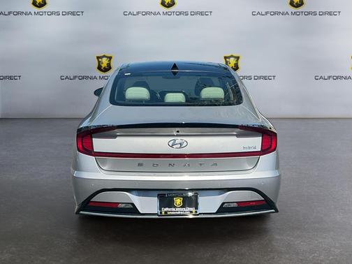 Curated Silver 2023 Hyundai SONATA Hybrid Limited