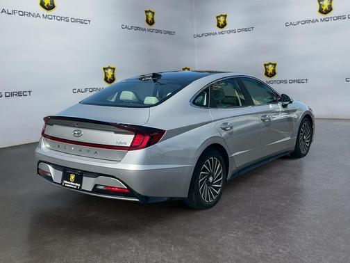 Curated Silver 2023 Hyundai SONATA Hybrid Limited