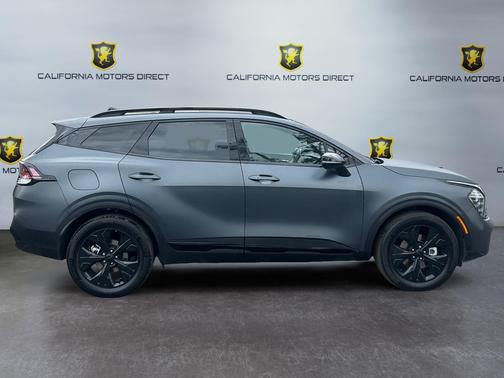Shadow Matte Gray 2025 Kia Sportage Plug-In Hybrid X-Line Prestige