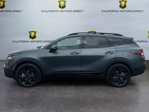 Shadow Matte Gray 2025 Kia Sportage Plug-In Hybrid X-Line Prestige
