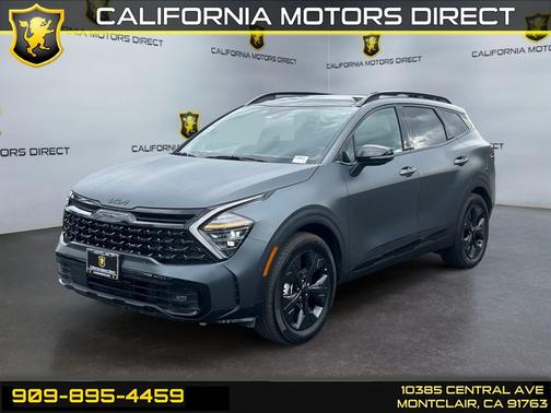 Shadow Matte Gray 2025 Kia Sportage Plug-In Hybrid X-Line Prestige