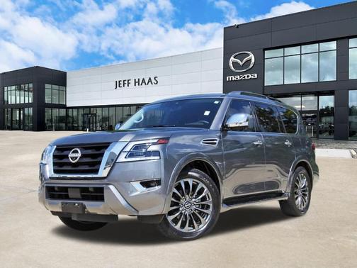 Gun Metallic 2024 Nissan Armada Platinum