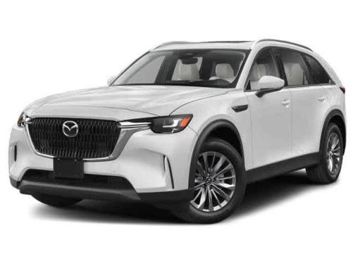 Rhodium White Metallic 2024 Mazda CX-90 Preferred Plus
