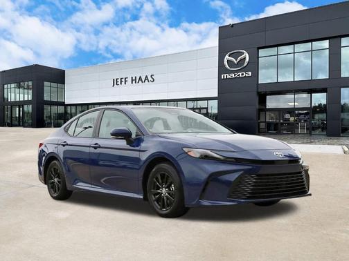 Blue 2025 Toyota Camry LE